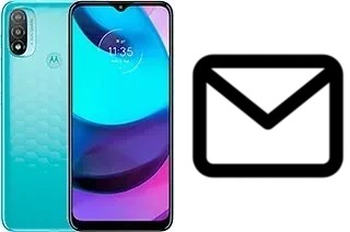 Set up mail in Motorola Moto E20