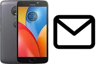 Set up mail in Motorola Moto E4 Plus (USA)