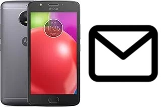 Set up mail in Motorola Moto E4