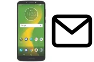 Set up mail in Motorola Moto E5 Supra