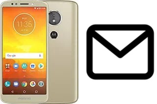 Set up mail in Motorola Moto E5