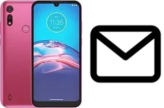 Set up mail in Motorola Moto E6i