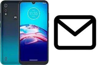 Set up mail in Motorola Moto E6s (2020)