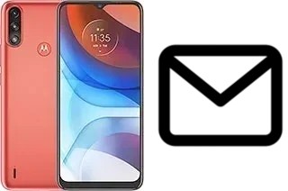 Set up mail in Motorola Moto E7 Power
