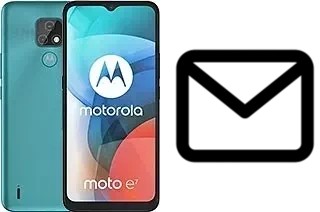 Set up mail in Motorola Moto E7