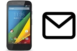 Set up mail in Motorola Moto G Dual SIM