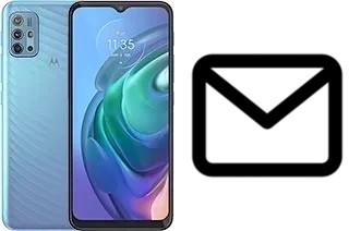 Set up mail in Motorola Moto G10 Power