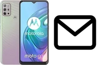 Set up mail in Motorola Moto G10