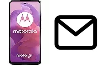 Set up mail in Motorola Moto G24