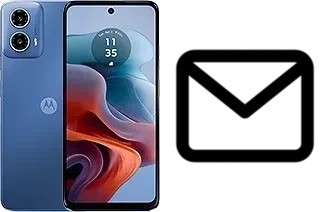 Set up mail in Motorola Moto G34