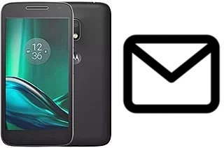 Set up mail in Motorola Moto G4 Play