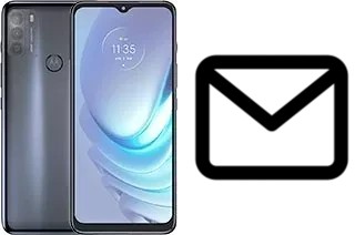 Set up mail in Motorola Moto G50