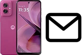 Set up mail in Motorola Moto G55