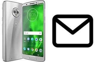 Set up mail in Motorola Moto G6