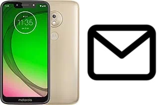 Set up mail in Motorola Moto G7 Play