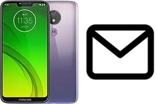 Set up mail in Motorola Moto G7 Power