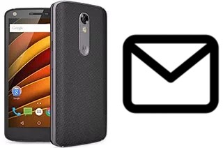 Set up mail in Motorola Moto X Force