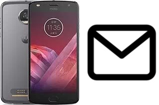 Set up mail in Motorola Moto Z2 Play