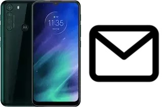 Set up mail in Motorola One Fusion