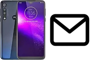 Set up mail in Motorola One Macro