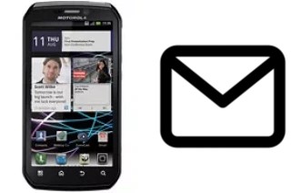 Set up mail in Motorola Photon 4G MB855