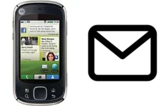 Set up mail in Motorola QUENCH