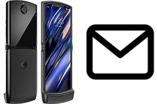 Set up mail in Motorola Razr 2019