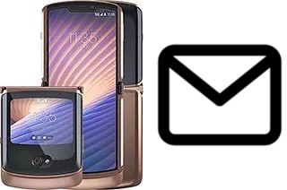 Set up mail in Motorola Razr 5G