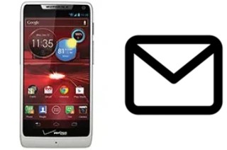 Set up mail in Motorola DROID RAZR M