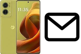 Set up mail in Motorola S50 Neo