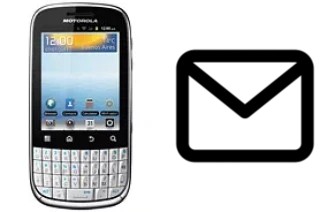 Set up mail in Motorola SPICE Key XT317