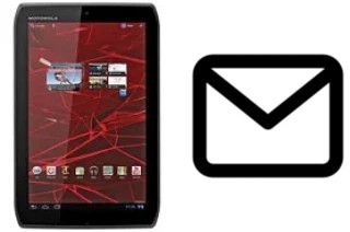 Set up mail in Motorola XOOM 2 Media Edition MZ607