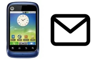 Set up mail in Motorola XT301