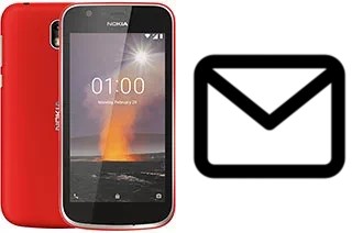 Set up mail in Nokia 1