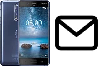 Set up mail in Nokia 8