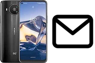 Set up mail in Nokia 8 V 5G UW