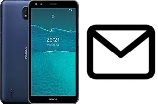 Set up mail in Nokia C1 2nd Edition