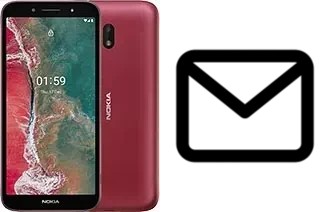 Set up mail in Nokia C1 Plus