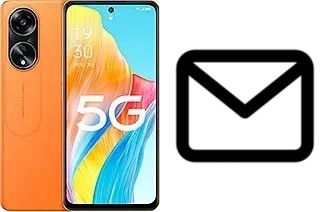 Set up mail in Oppo A1 (2023)