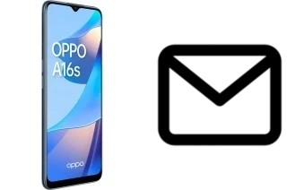 Set up mail in Oppo a16s