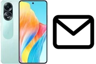 Set up mail in Oppo A58 4G