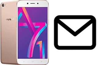 Set up mail in Oppo A71 (2018)