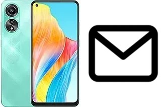 Set up mail in Oppo A78 4G