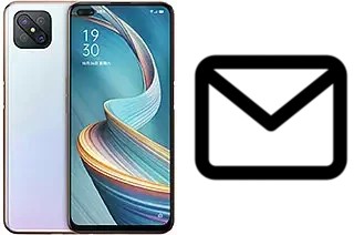 Set up mail in Oppo Reno4 Z 5G