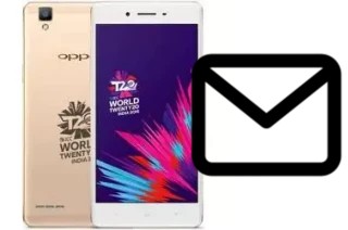 Set up mail in Oppo F1 ICC WT20