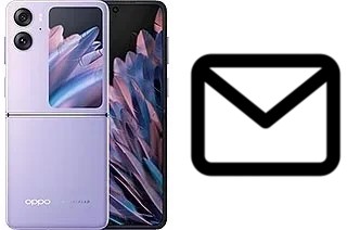 Set up mail in Oppo Find N2 Flip