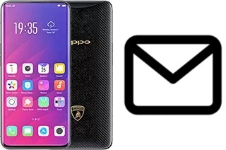 Set up mail in Oppo Find X Lamborghini Edition