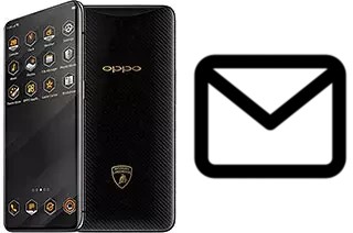 Set up mail in Oppo Find X Lamborghini