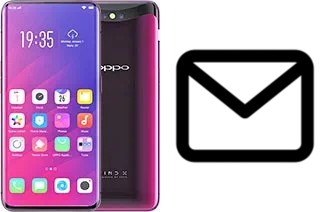 Set up mail in Oppo Find X