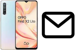 Set up mail in Oppo Find X2 Lite